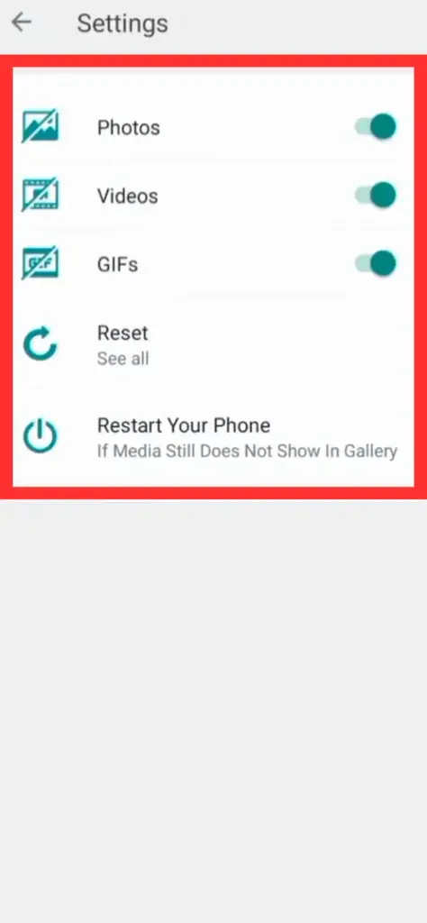 GB Whatsapp Media Restriction