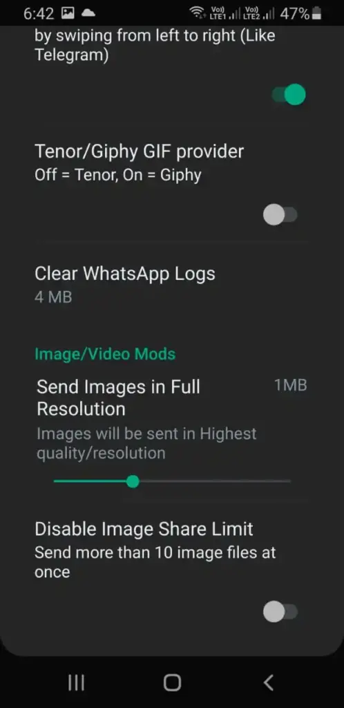 WhatsApp Plus Fonts Sendling Limit