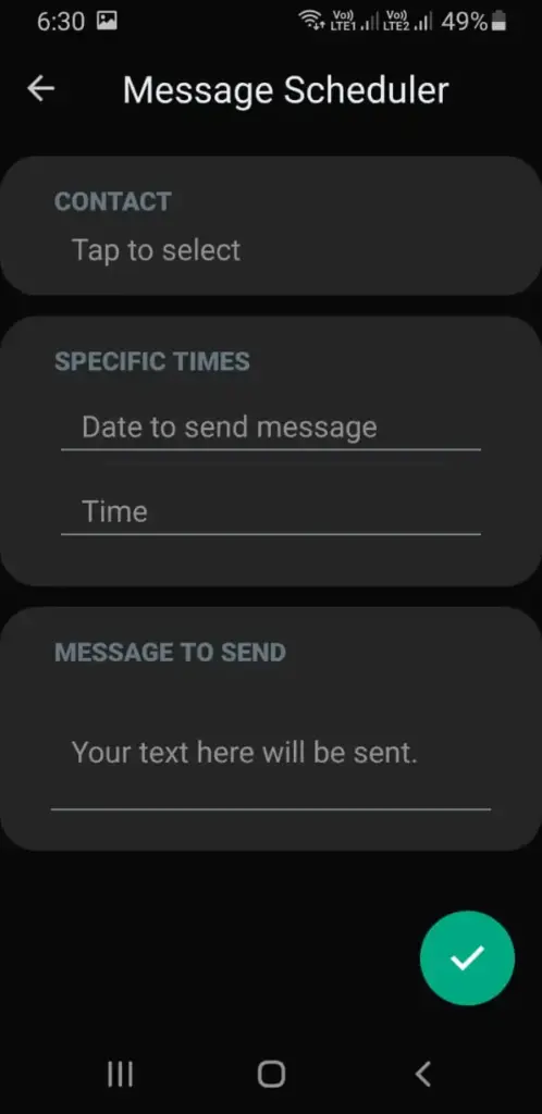 WhatsApp Plus Message Scheduler