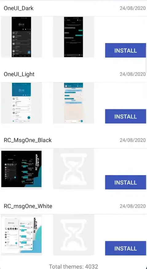 BlueWhatsapp Themes