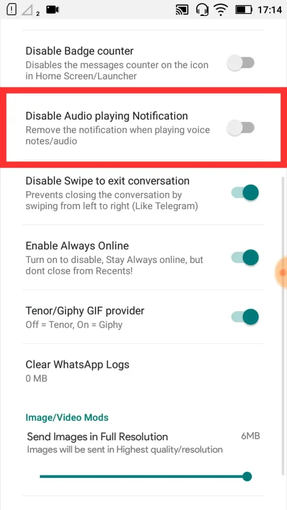 JT WhatsApp Audio Notification